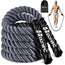 Jump Rope 4LB Heavy Skipping Rope for Exercise Workout Jumping Rope for Women & Men Skipping Thick Rope For Gym Training Home Workout Aerobic Exercise
