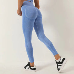 High-Waisted Seamless Peach Butt Yoga Pants for Women