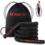 ASU Trainer Best Weighted Jump Rope for Men and Women – Indoor & Outdoor Exercise Rope with Nylon Sleeve & Heat-Shrink Handles – Heavy Jump Rope for Fitness Workout Boxing Strength & Speed