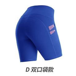 High-Waist Pocketed Yoga Shorts - Lulu Style