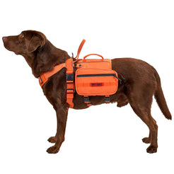 Onetigris Dyno Outdoor Dog Harness with Pockets Front Range Dog Pack Dog Backpack Harness with Handles Saddle Bag Dog Hiking Vest Harness Tactical Service Dog Harness Canine EDC Pack Set
