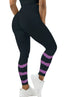 MAXXIM Womens Tie Dye Butt Lifting High Waisted Seamless Leggings For Gym Workouts Yoga Running Exercise Purple Large